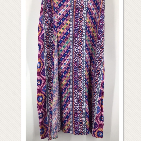 FLYING TOMATO Boho Tribal Maxi Skirt Size Small - Picture 4 of 7